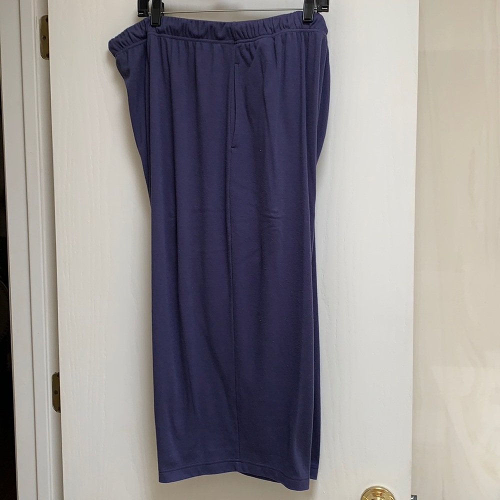 Capris Knit periwinkle All American Comfort 3X